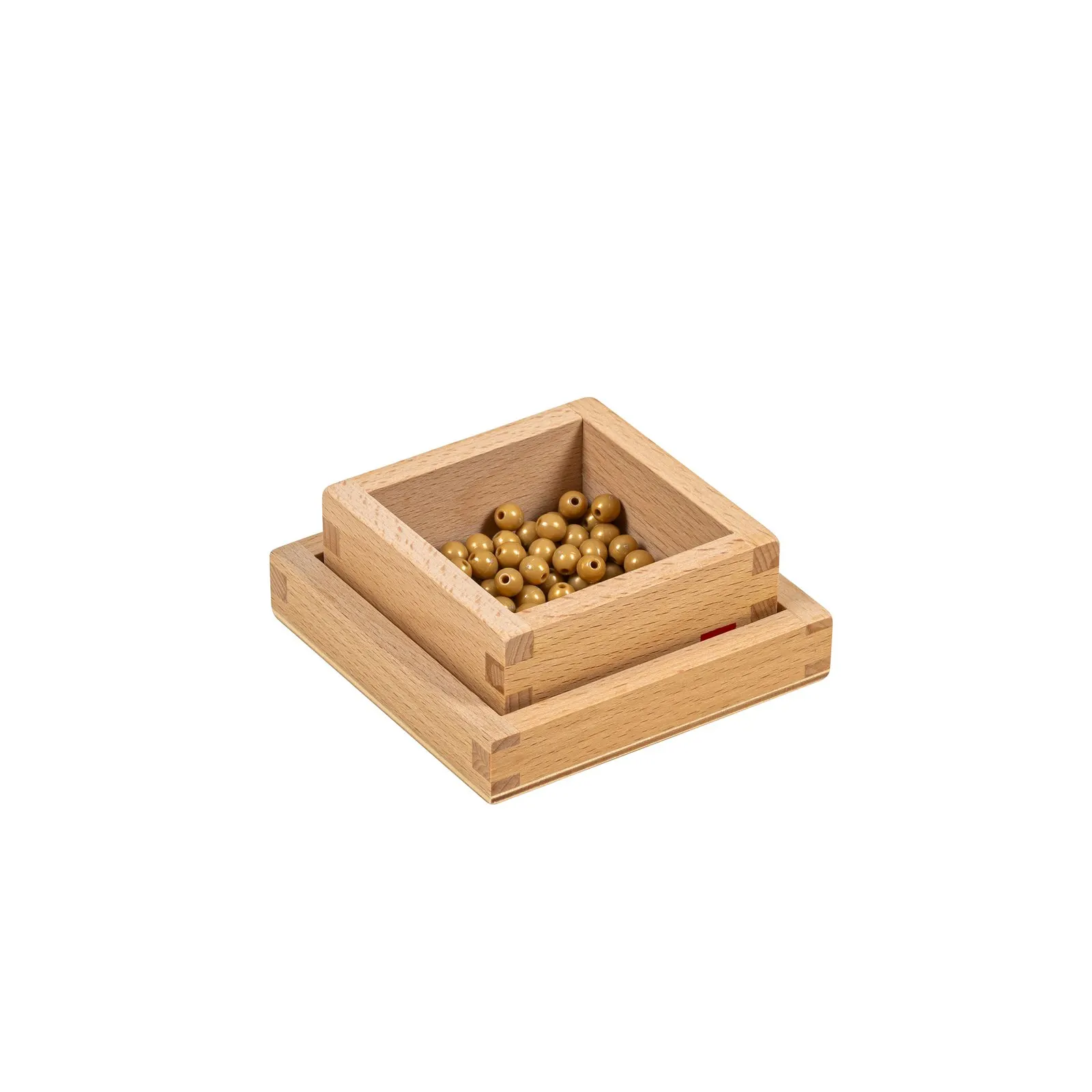 Golden Bead Material: Individual Beads Nylon: maker's photo 2