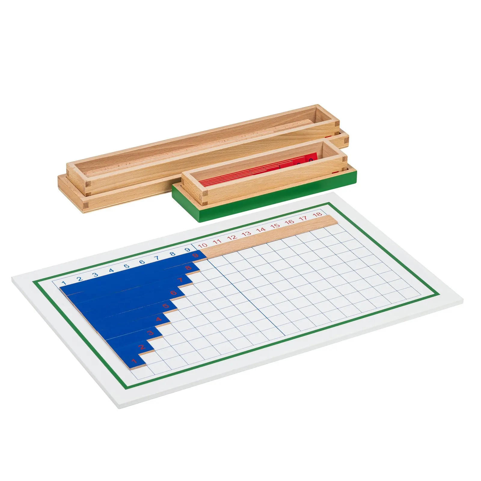 Subtraction Strip Board (GAM): maker's photo 2