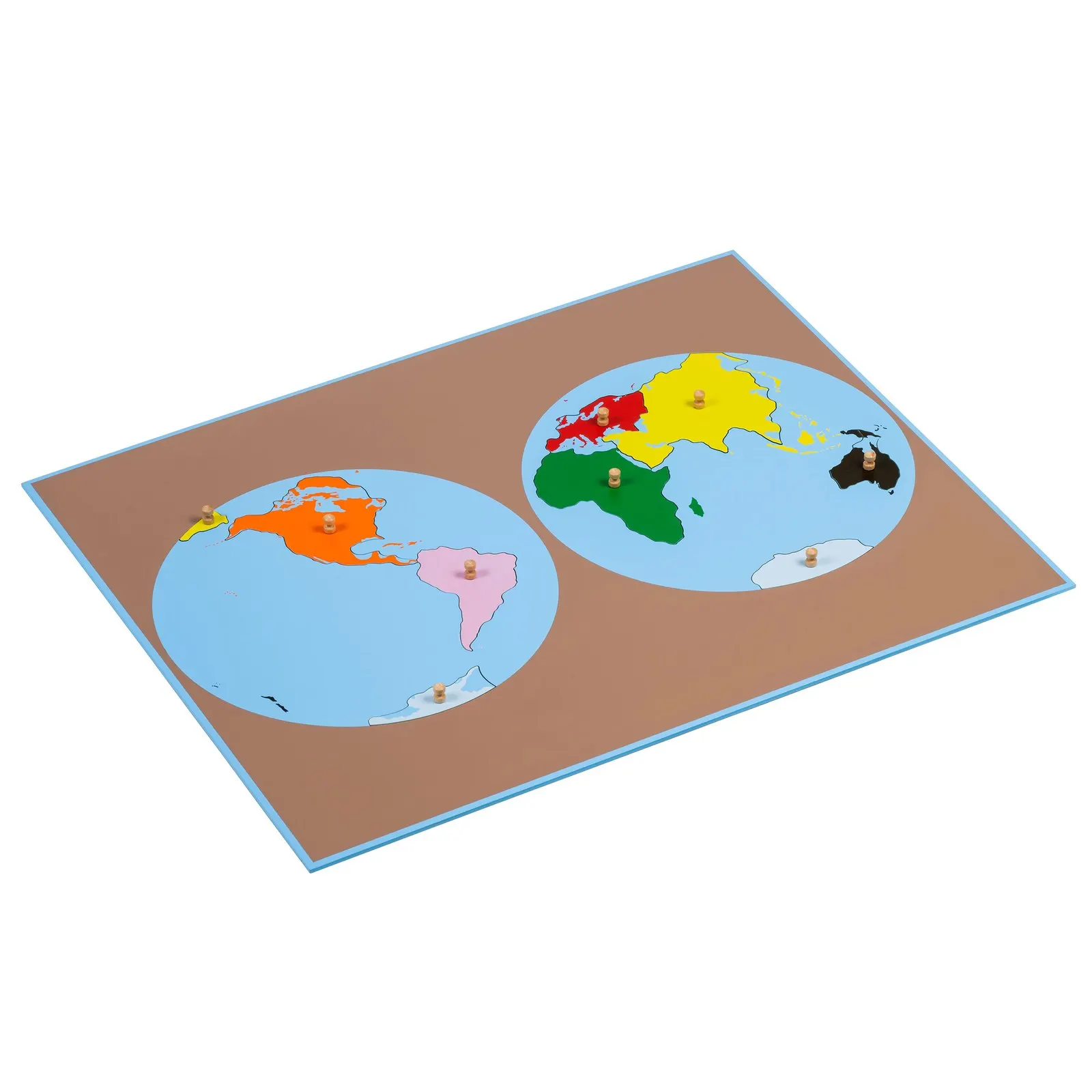 World Puzzle Map: maker's photo 2