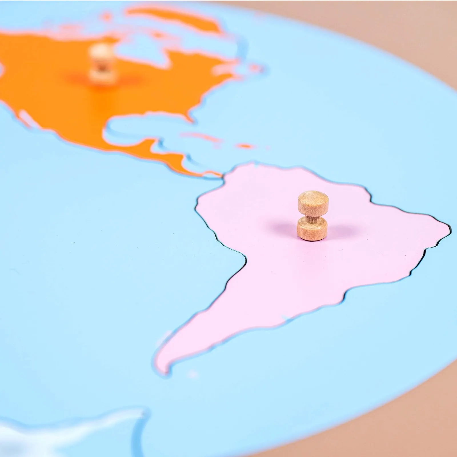 World Puzzle Map: maker's photo 3