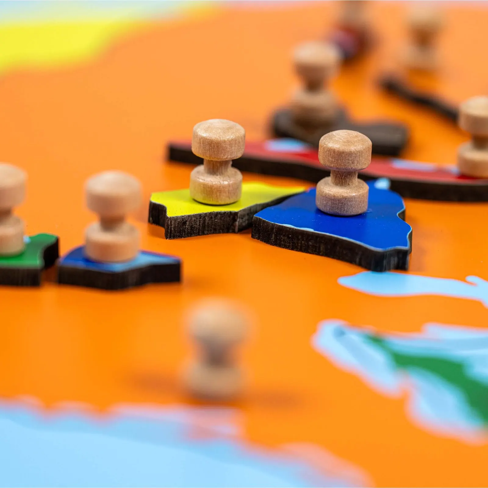 Puzzle map North America: maker's photo 4