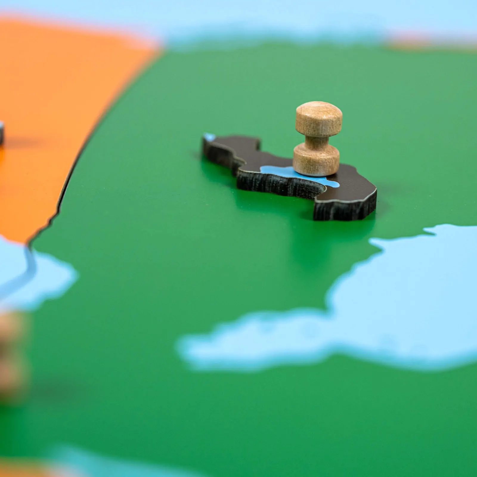Puzzle map North America: maker's photo 5