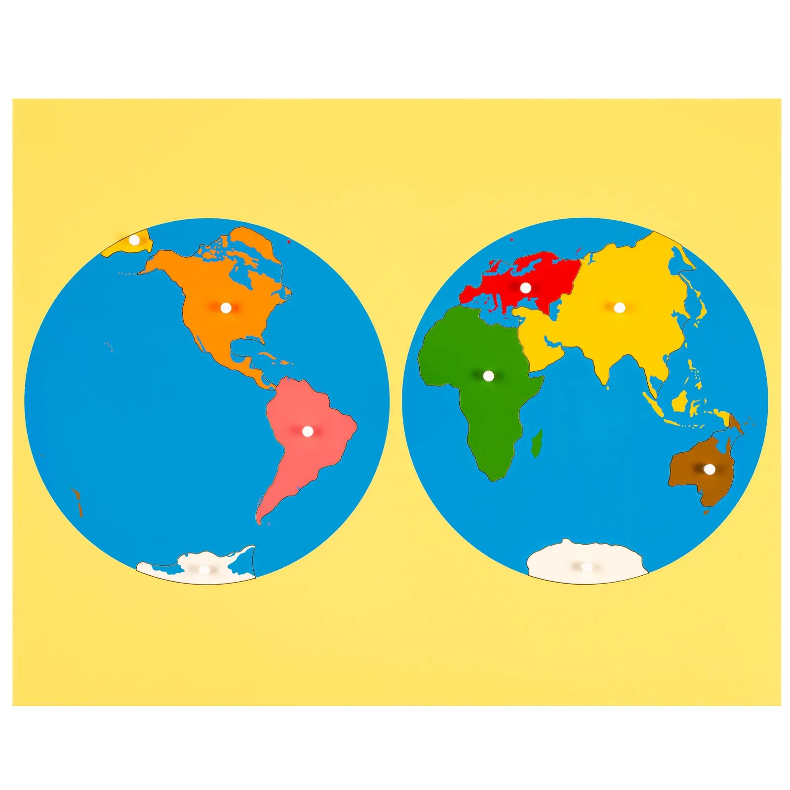 Puzzle Map: World Parts