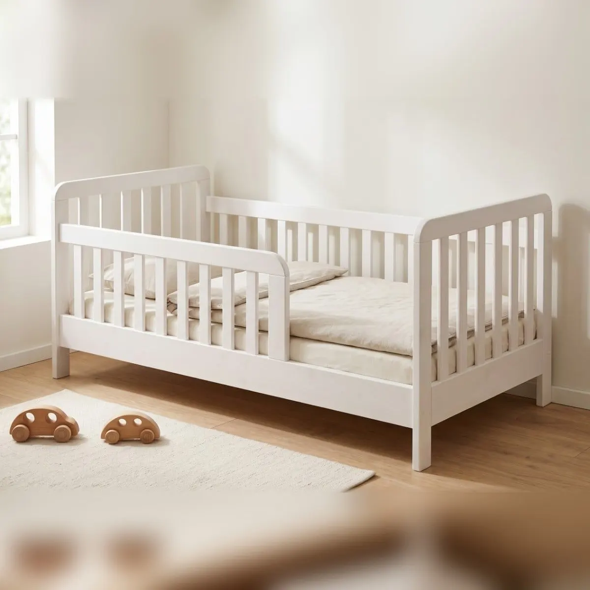 YappyTerra toddler bed 160x80 cm, white: maker's photo 2