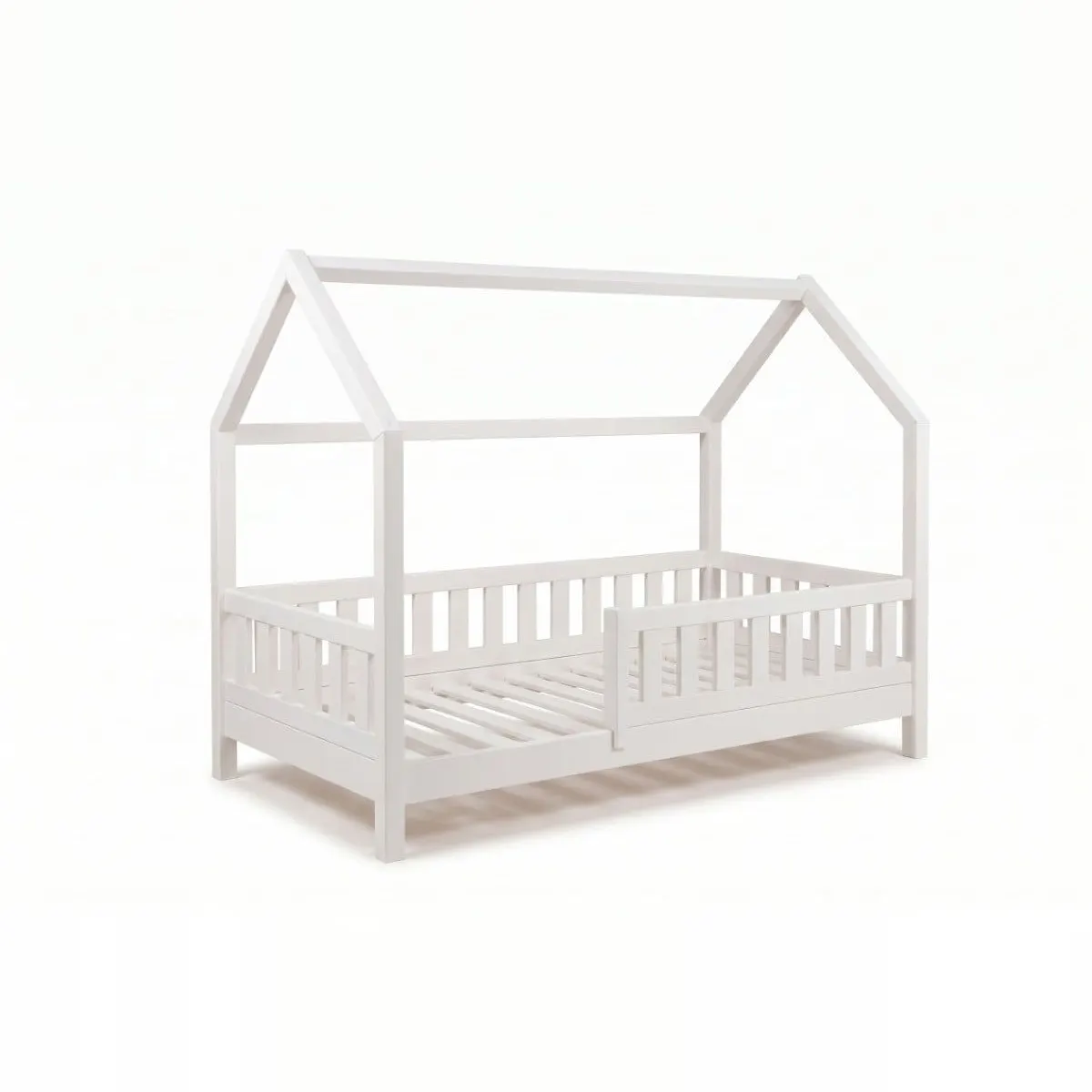 YappyTrygg toddler house bed 160x80 cm, white: maker's photo