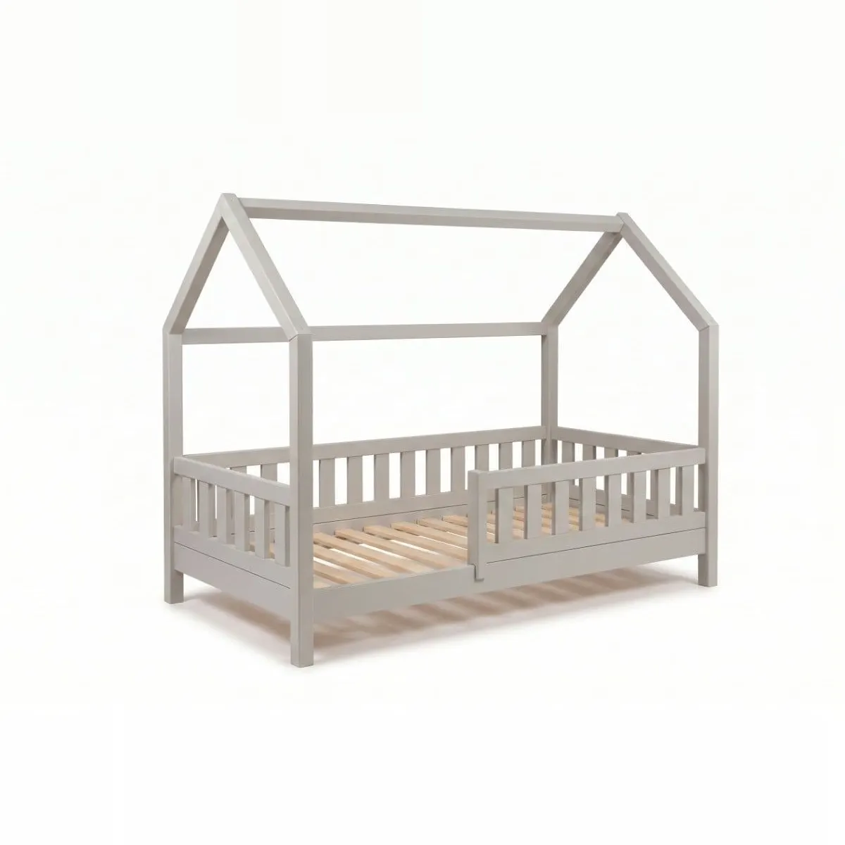 YappyTrygg toddler house bed 160x80 cm, grey: maker's photo 3