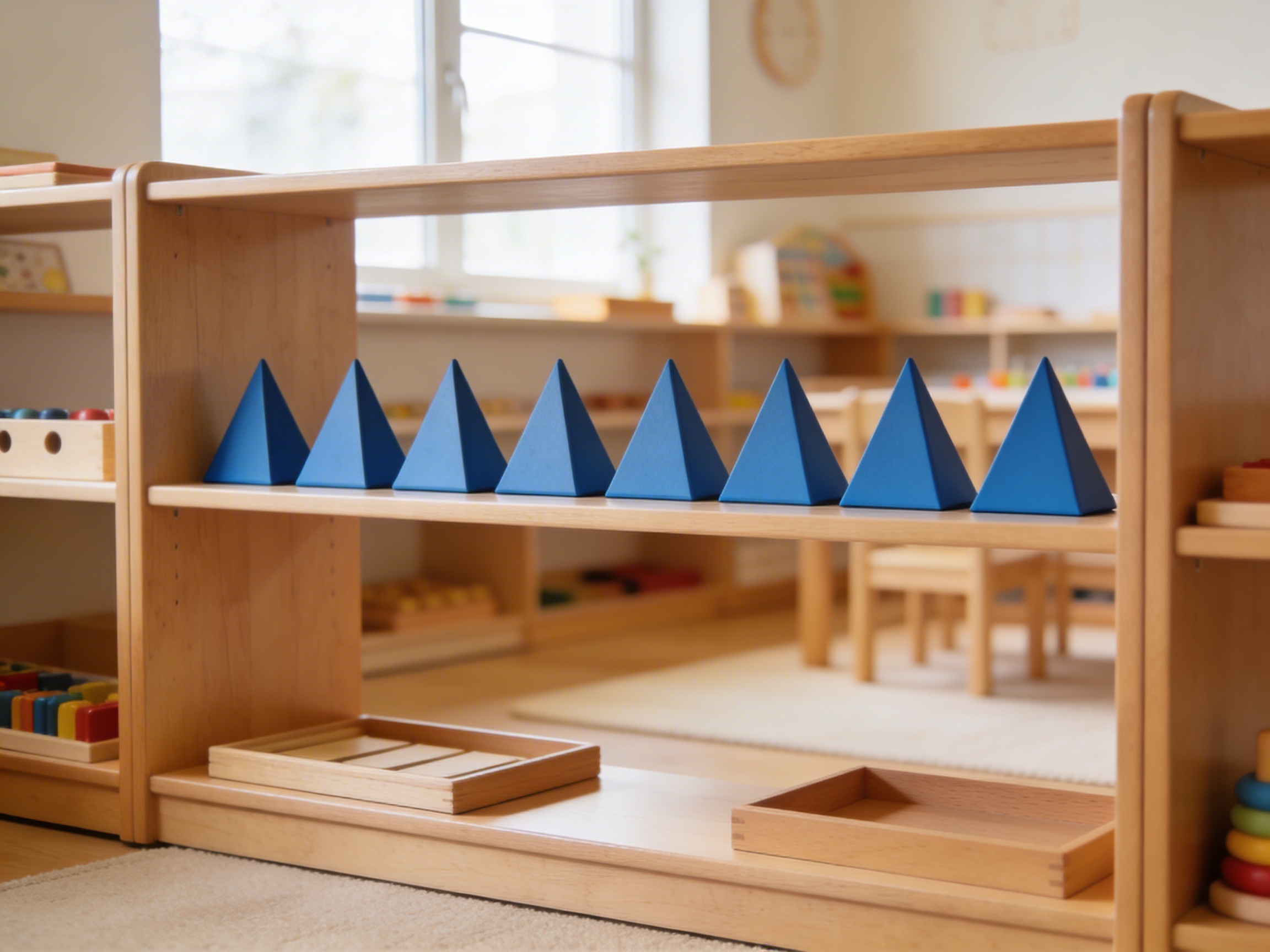 12 Identical Blue Triangles