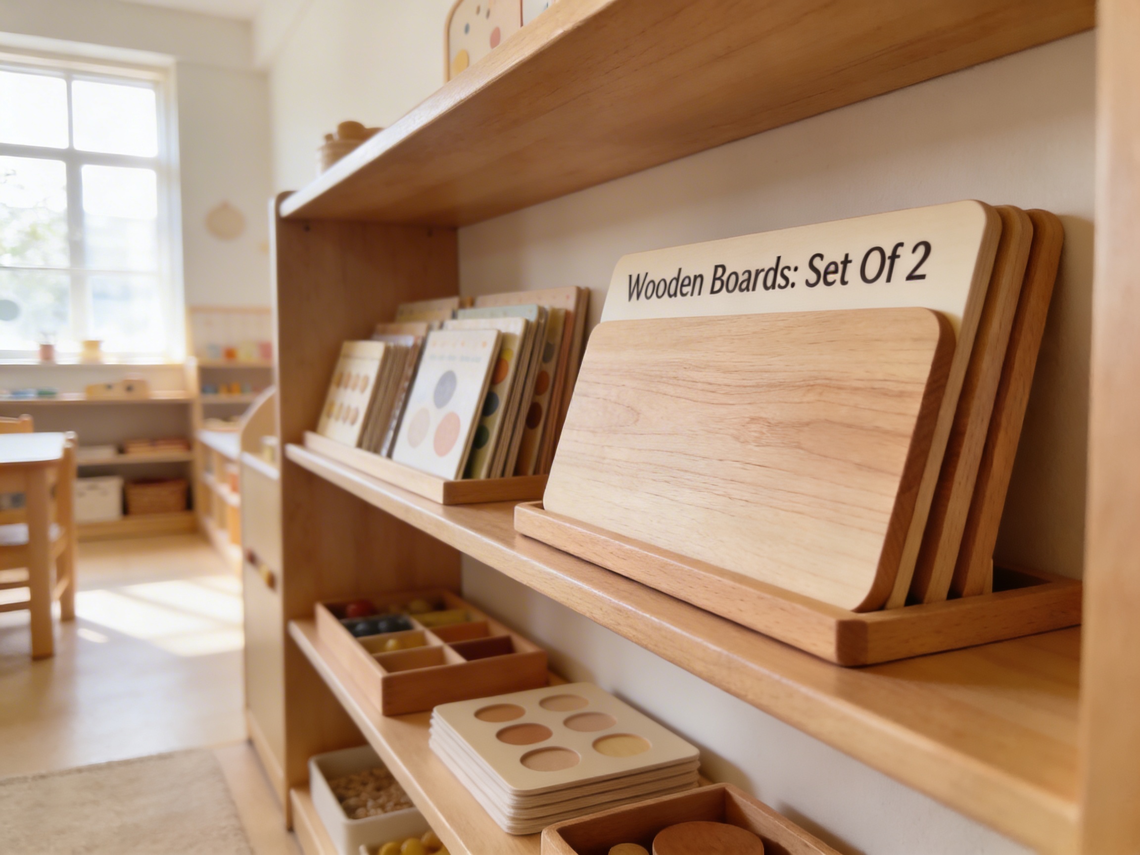 Wooden Boards: Set Of 2