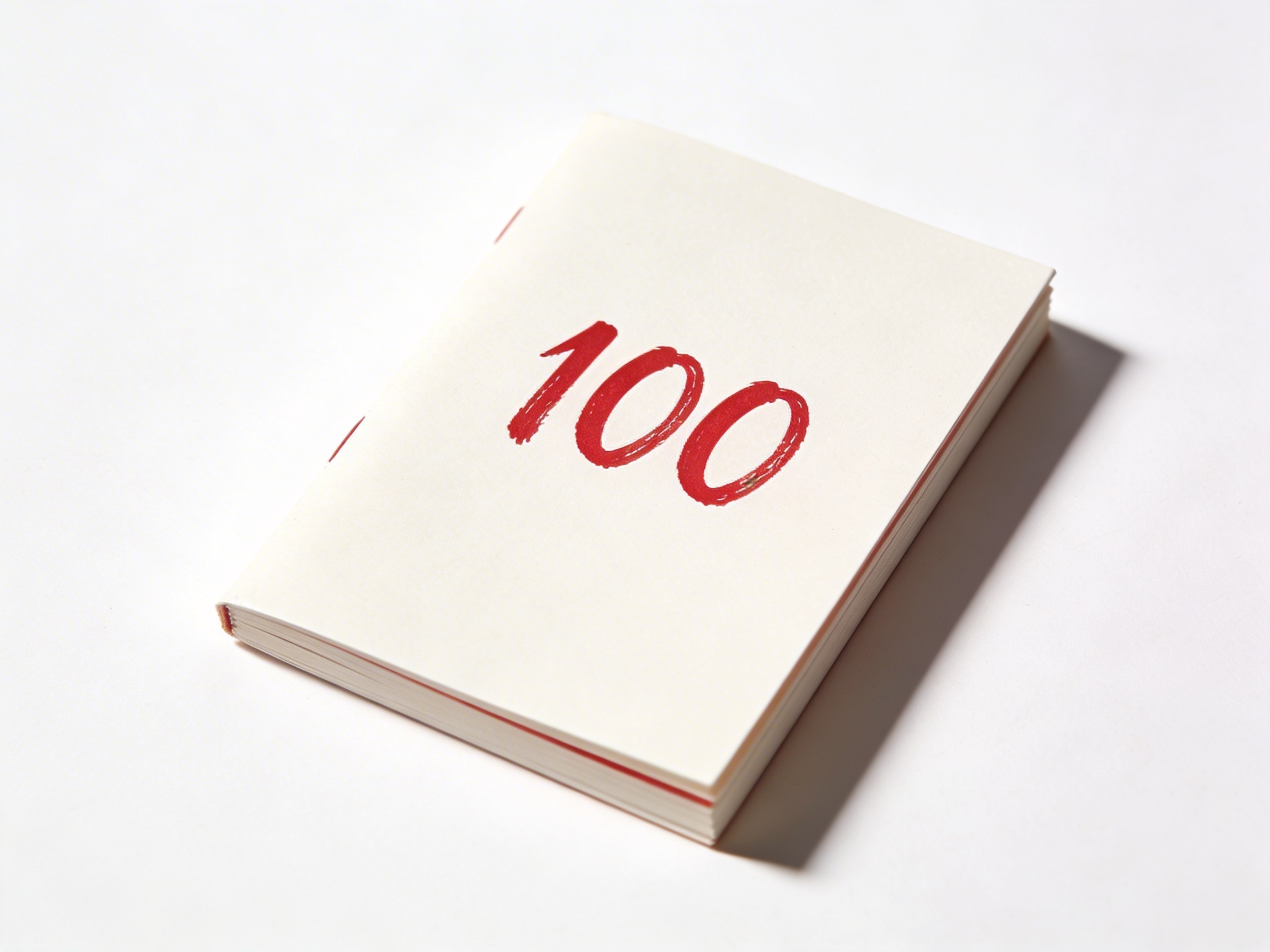 Writing Booklets: Red - Small (100)