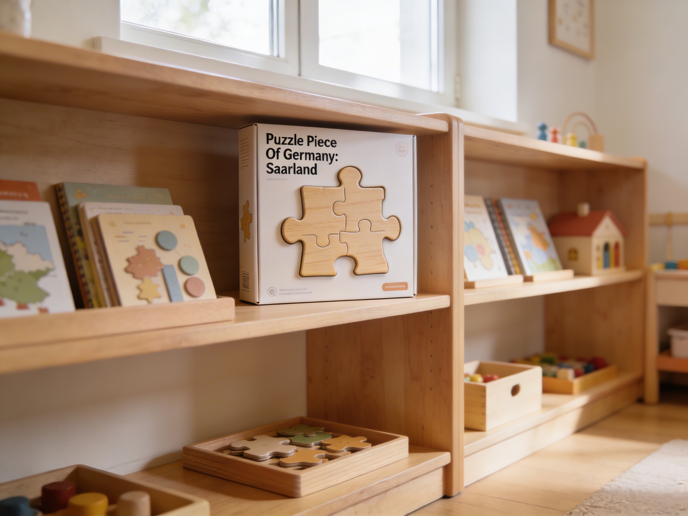 Puzzle Piece Of Germany: Saarland