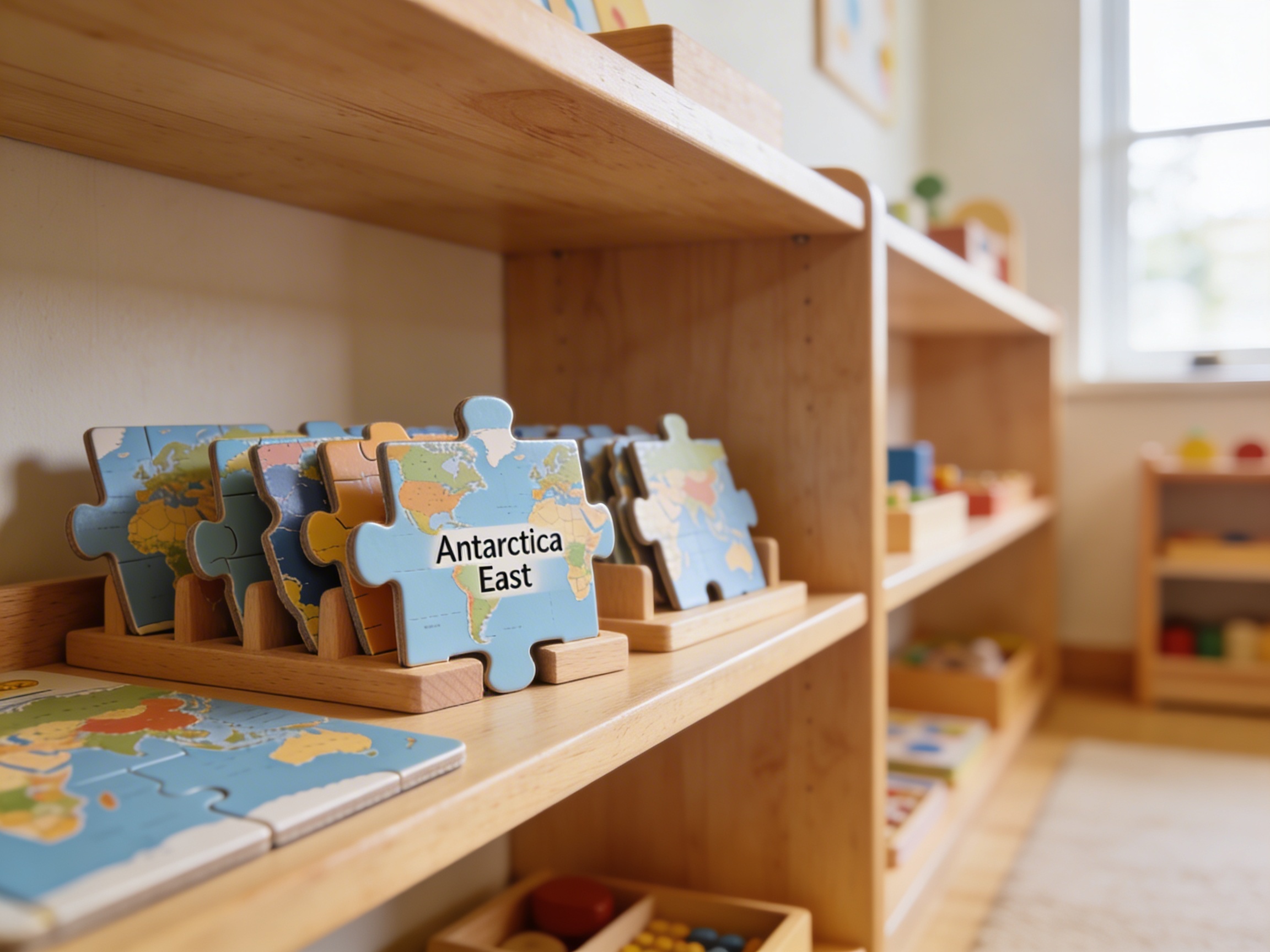 Puzzle Piece Of World Parts: Antarctica East