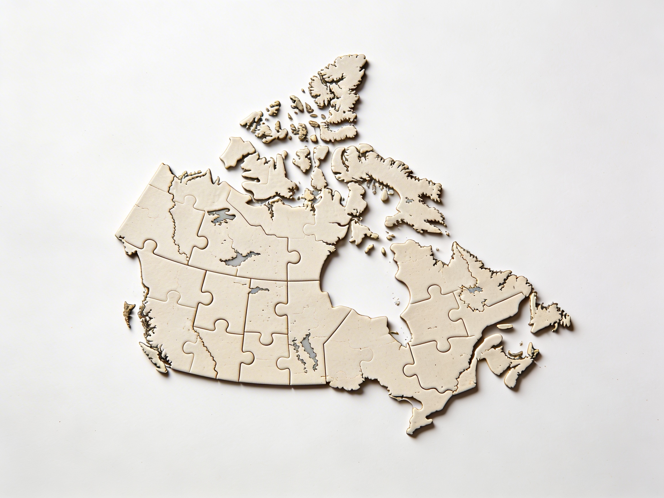 Puzzle Map: Canada