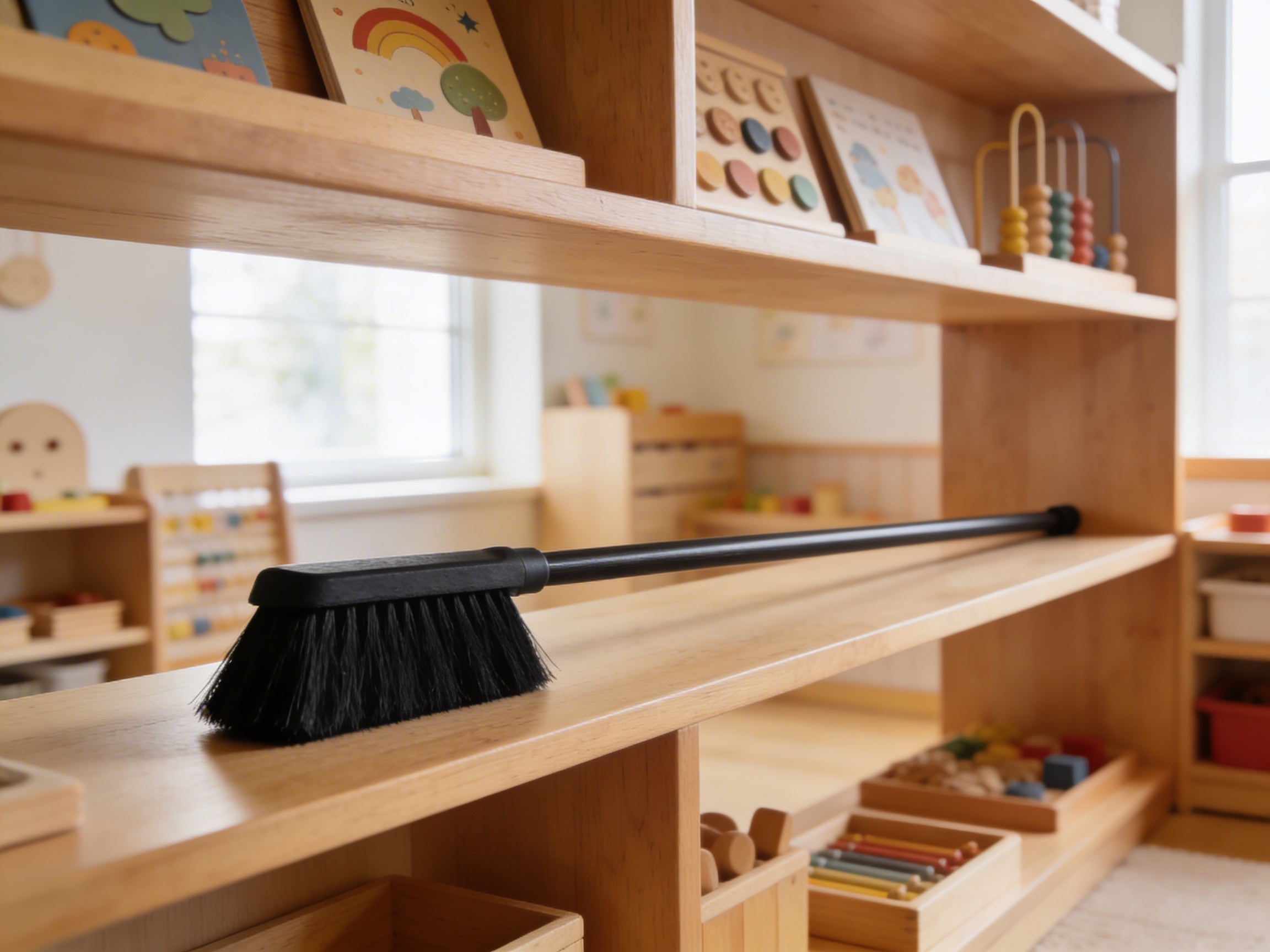 Indoor Broom: Soft Black (70 cm)