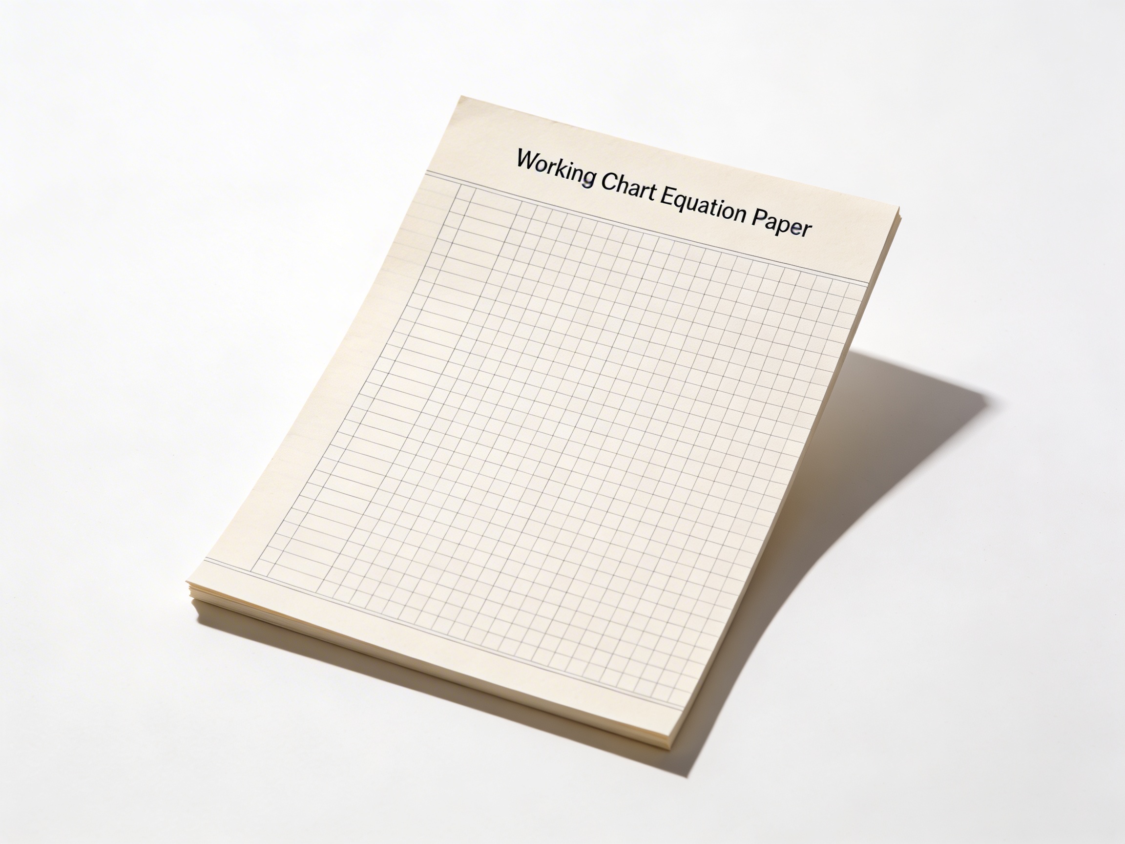 Working Chart Equation Paper