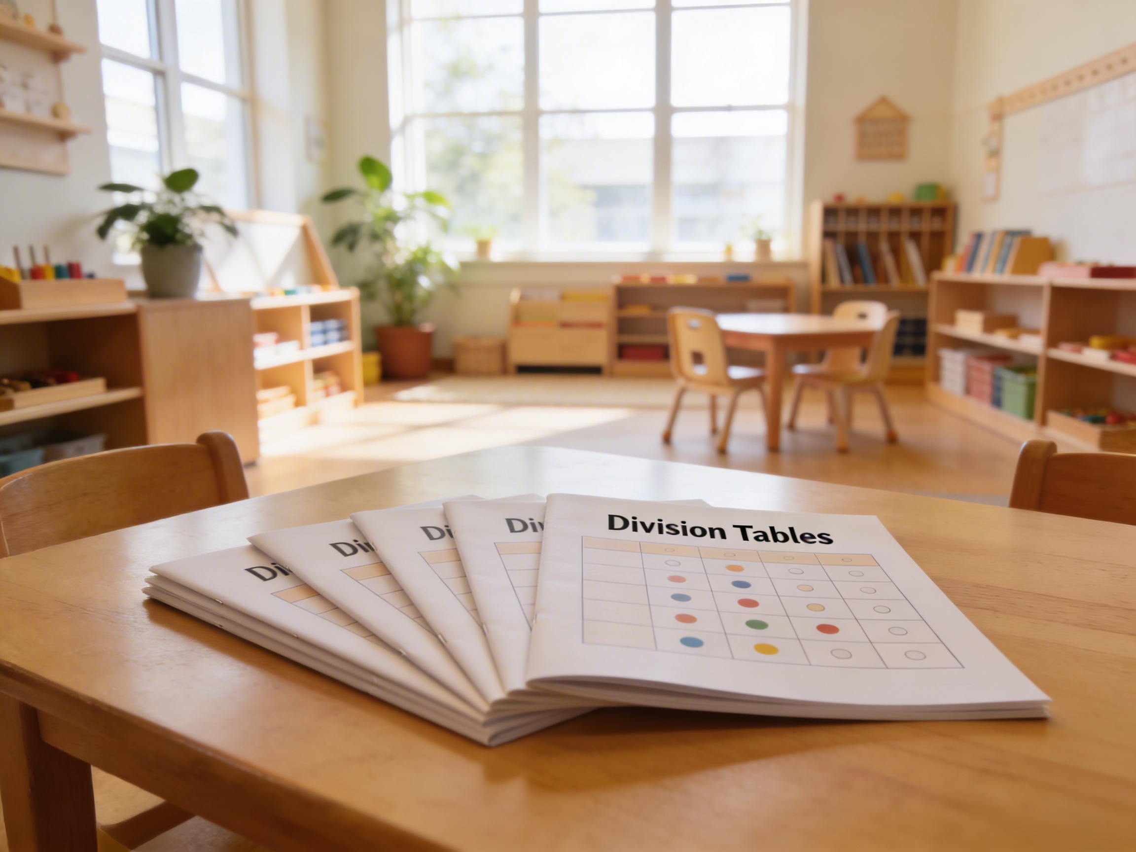 Division Tables Booklets