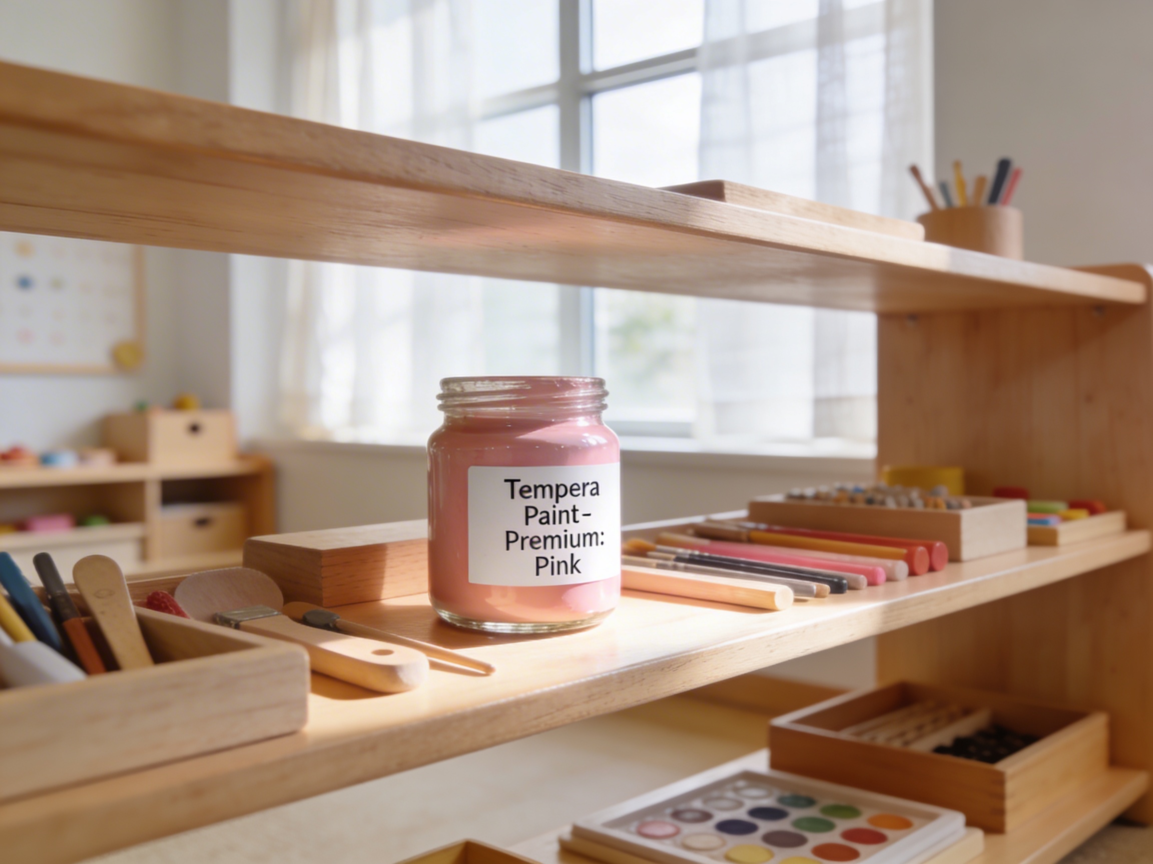 Tempera Paint - Premium: Pink