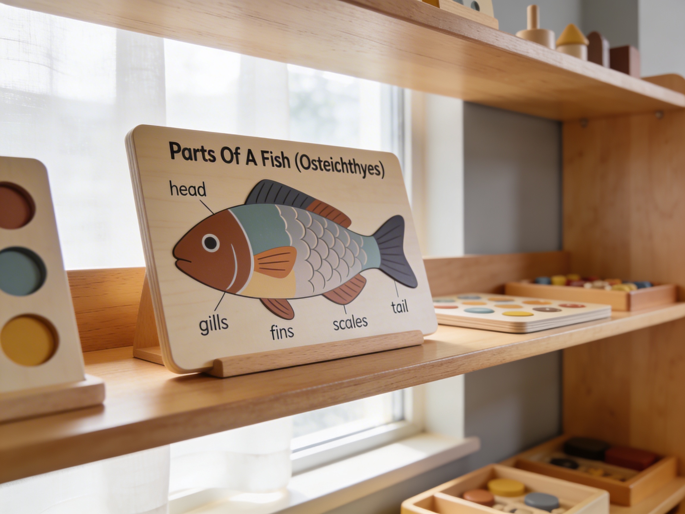 Parts Of A Fish (Osteichthyes)