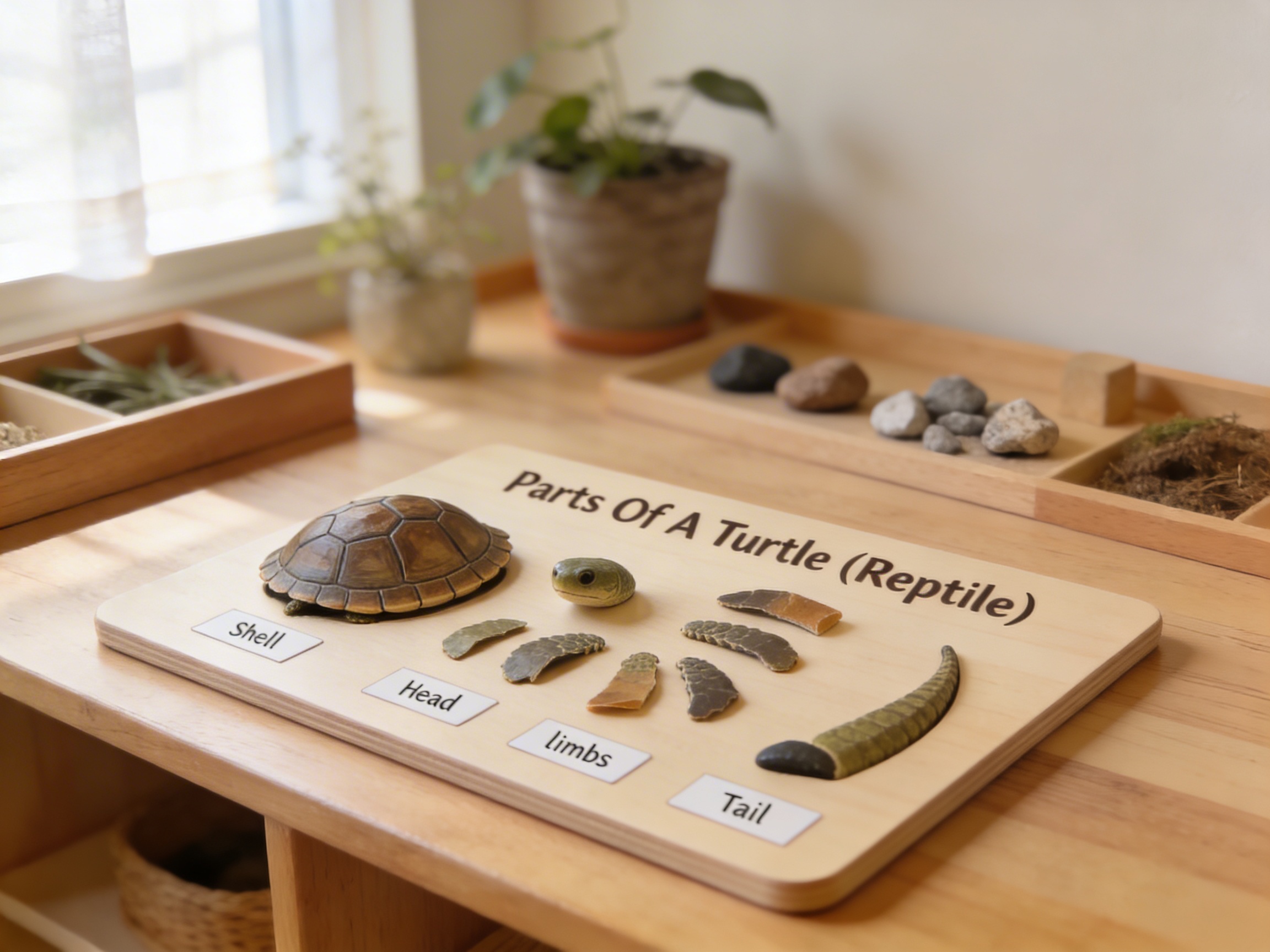 Parts Of A Turtle (Reptile)