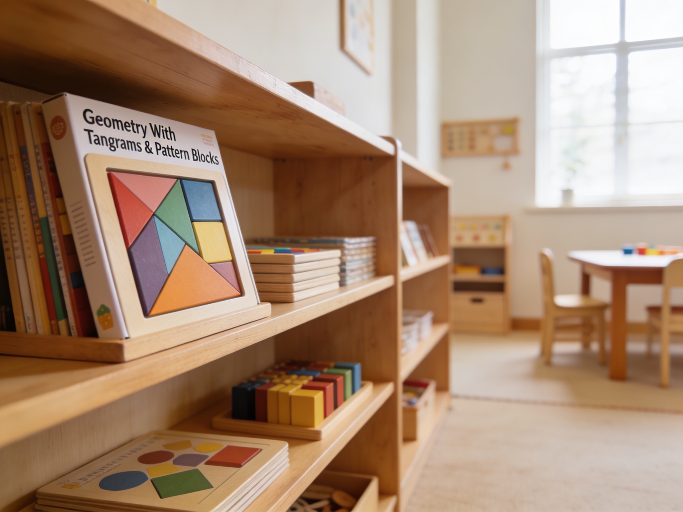 Geometry With Tangrams & Pattern Blocks