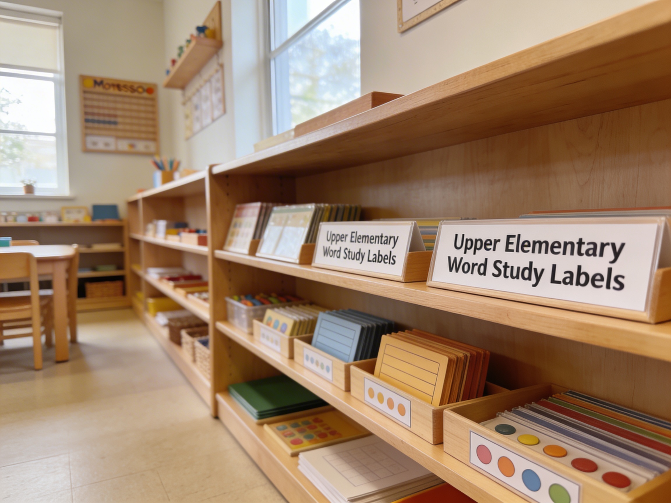 Upper Elementary Word Study Labels